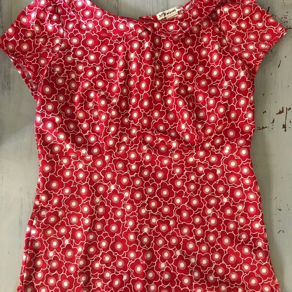 Vintage Forever 21 Zip-back Blouse